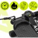 Степер (міні-степер) Actiget Actistep з еспандерами ACT0173 Black