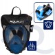 Маска для снорклінгу Aquaget повнолицьова Size L/XL AQ0001 Blue/Black