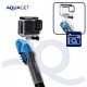 Маска для снорклінгу Aquaget повнолицьова Size L/XL AQ0003 Blue/Black