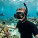 Набір для снорклінгу Aquaget маска із трубкою AQ0007 Black