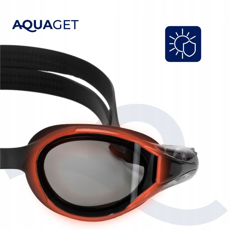 Окуляри для плавання Aquaget AQ0010 Black