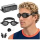 Окуляри для плавання Aquaget AQ0010 Black