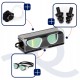 Окуляри для плавання Aquaget AQ0011 Black