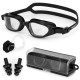 Окуляри для плавання Aquaget AQ0013 Black