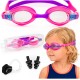 Окуляри для плавання Aquaget дитячі AQ0015 Pink