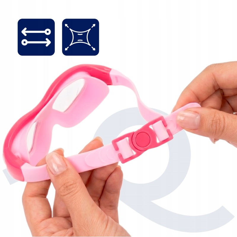 Окуляри для плавання Aquaget дитячі AQ0016 Pink