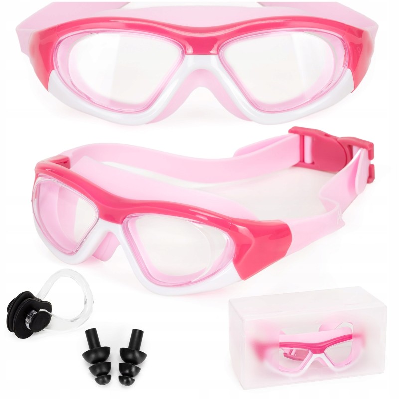 Окуляри для плавання Aquaget дитячі AQ0016 Pink