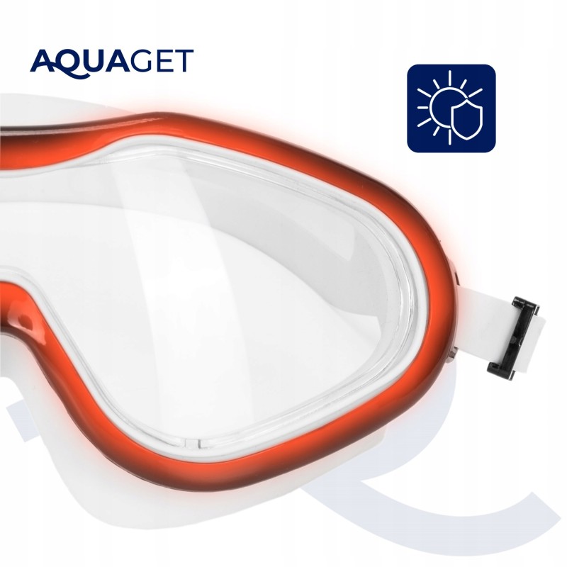 Окуляри для плавання Aquaget AQ0018 White