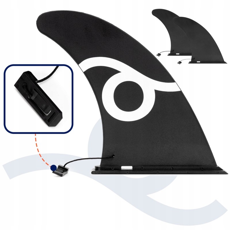 Надувна SUP дошка Aquaget 350 см з веслом AQ0040 Black