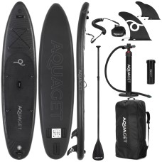 Надувна SUP дошка Aquaget 350 см з веслом AQ0040 Black