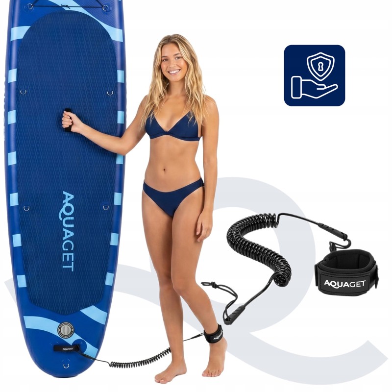 Надувна SUP дошка Aquaget 350 см з веслом AQ0041 Blue