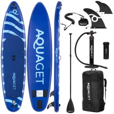 Надувна SUP дошка Aquaget 350 см з веслом AQ0041 Blue