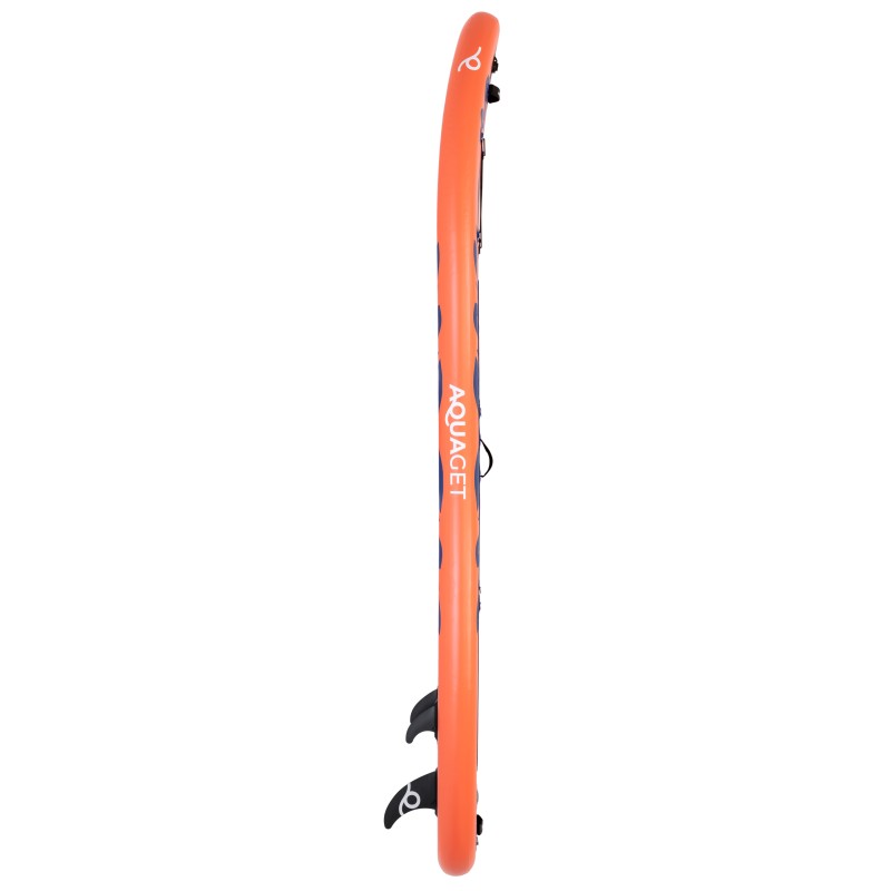 Надувна SUP дошка Aquaget 350 см з веслом AQ0045 Orange/Navy Blue
