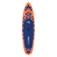 Надувна SUP дошка Aquaget 350 см з веслом AQ0045 Orange/Navy Blue