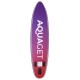 Надувна SUP дошка Aquaget 350 см з веслом AQ0043 Violet/Red