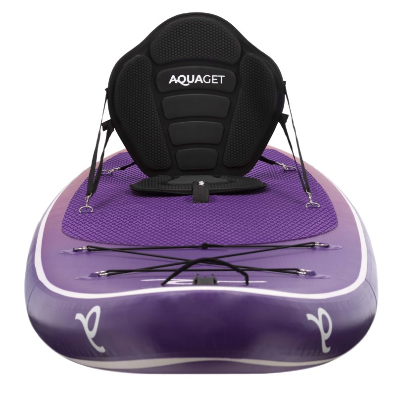 Надувна SUP дошка Aquaget 350 см з веслом AQ0043 Violet/Red