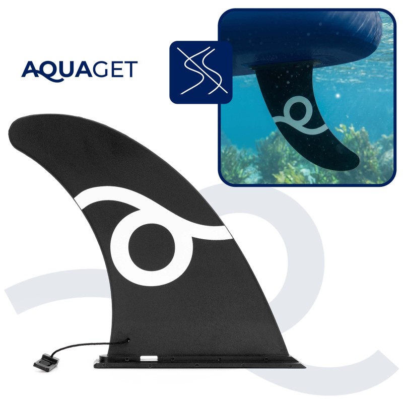 Надувна SUP дошка Aquaget 350 см з веслом AQ0043 Violet/Red