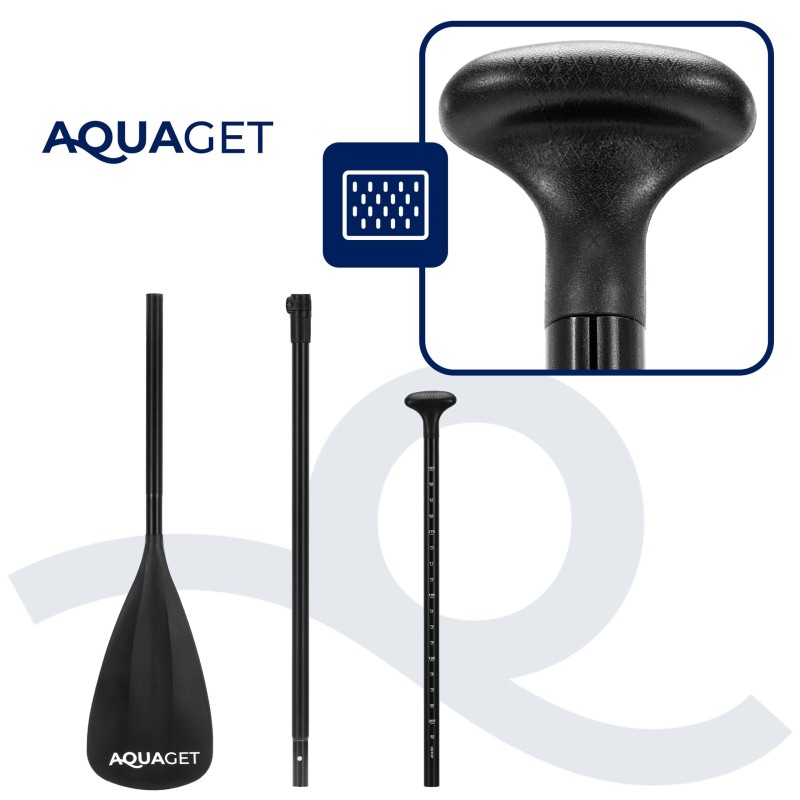 Надувна SUP дошка Aquaget 350 см з веслом AQ0043 Violet/Red