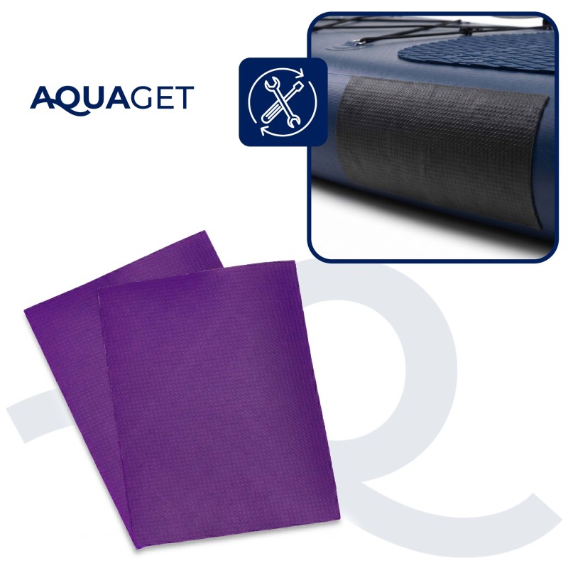 Надувна SUP дошка Aquaget 350 см з веслом AQ0043 Violet/Red