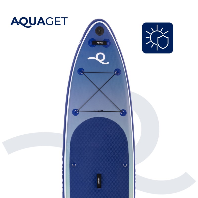 Надувна SUP дошка Aquaget 350 см з веслом AQ0044 Blue/Orange