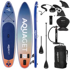 Надувна SUP дошка Aquaget 350 см з веслом AQ0044 Blue/Orange