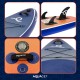 Надувна SUP дошка Aquaget 350 см з веслом AQ0044 Blue/Orange
