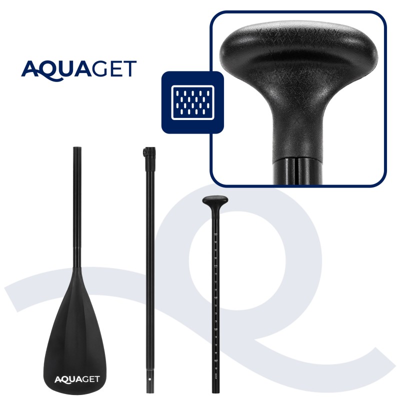 Надувна SUP дошка Aquaget 320 см з веслом AQ0046 Navy Blue/Black