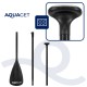 Надувна SUP дошка Aquaget 320 см з веслом AQ0046 Navy Blue/Black
