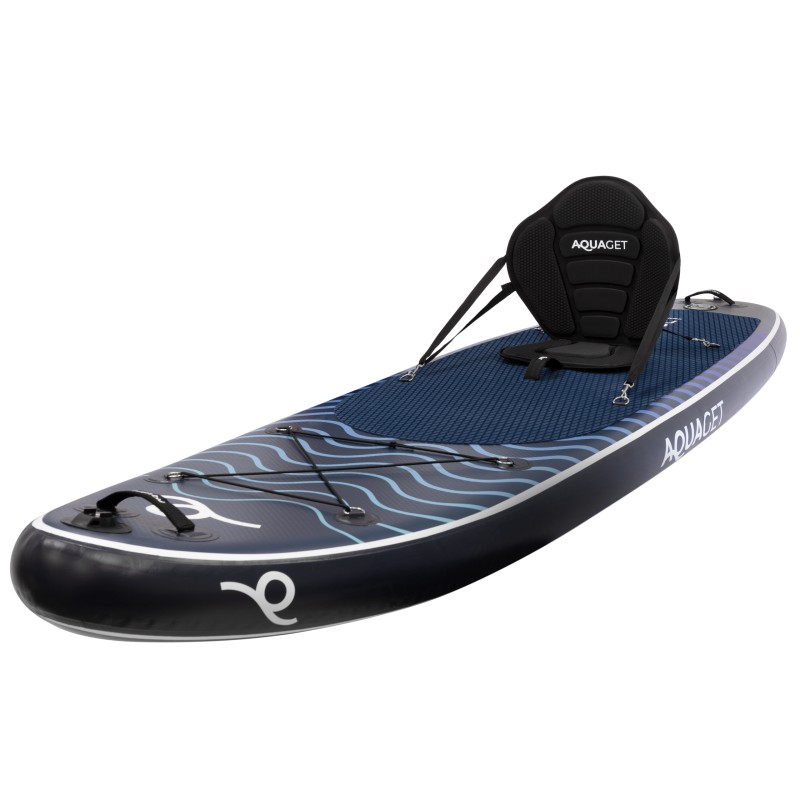 Надувна SUP дошка Aquaget 320 см з веслом AQ0046 Navy Blue/Black