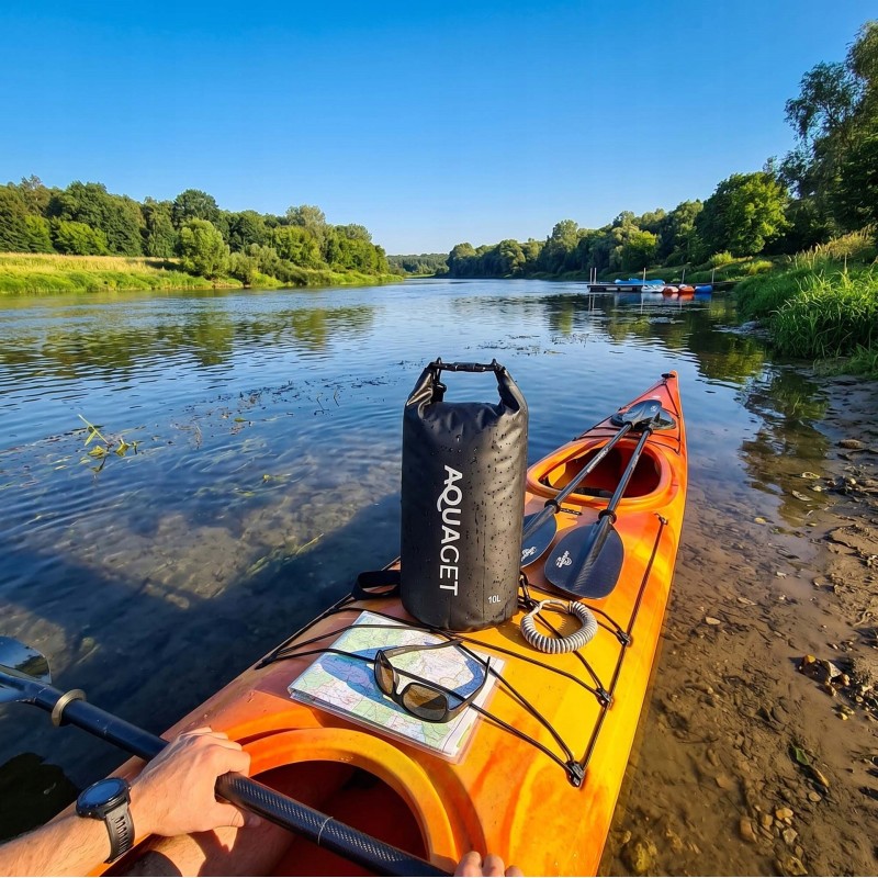 Гермомішок Aquaget 10 л водозахисний AQ0021 Black