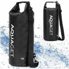 Гермомішок Aquaget 10 л водозахисний AQ0021 Black