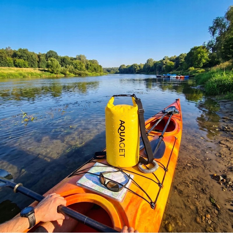 Гермомішок Aquaget 10 л водозахисний AQ0022 Yellow