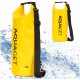 Гермомішок Aquaget 10 л водозахисний AQ0022 Yellow