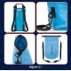 Гермомішок Aquaget 20 л водозахисний AQ0023 Sky Blue