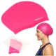 Шапочка для плавання Aquaget для довгого волосся AQ0032 Pink