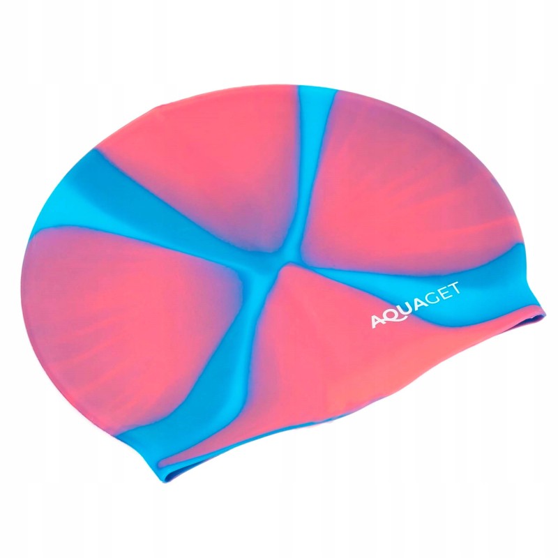 Шапочка для плавання Aquaget AQ0034 Pink/Sky Blue