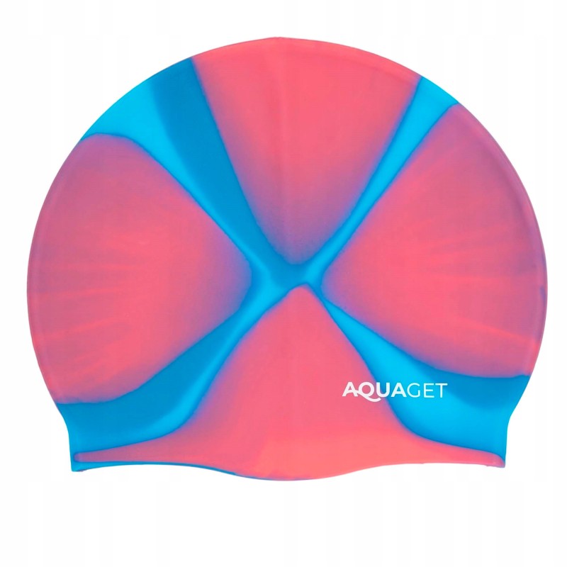 Шапочка для плавання Aquaget AQ0034 Pink/Sky Blue