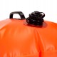 Буй для плавання Aquaget 2 в 1 36 л надувний AQ0036 Orange