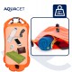 Буй для плавання Aquaget 3 в 1 35 л надувний AQ0037 Orange