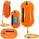 Буй для плавання Aquaget 2 в 1 20 л надувний AQ0038 Orange