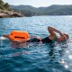 Буй для плавання Aquaget 2 в 1 20 л надувний AQ0038 Orange