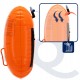 Буй для плавання Aquaget 2 в 1 20 л надувний AQ0038 Orange