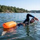 Буй для плавання Aquaget 2 в 1 20 л надувний AQ0038 Orange