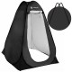 Намет туалет-душ, переодягальня Springos Pop-Up 190 x 120 x 120 см саморозкладний PT036 Black