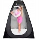 Намет туалет-душ, переодягальня Springos Pop-Up 190 x 120 x 120 см саморозкладний PT036 Black