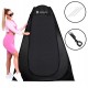 Намет туалет-душ, переодягальня Springos Pop-Up 190 x 120 x 120 см саморозкладний PT036 Black