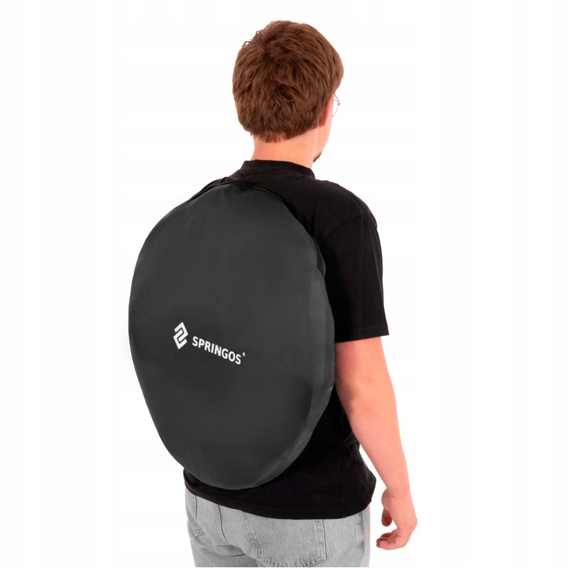 Намет туалет-душ, переодягальня Springos Pop-Up 190 x 120 x 120 см саморозкладний PT036 Black