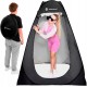 Намет туалет-душ, переодягальня Springos Pop-Up 190 x 120 x 120 см саморозкладний PT036 Black