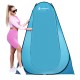Намет туалет-душ, переодягальня Springos Pop-Up 190 x 120 x 120 см саморозкладний PT025 Sky Blue