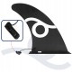 Плавник для SUP дошки Aquaget центральний AQ0048 Black